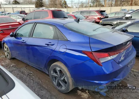 2023 Hyundai Elantra Sel from USA, damaged, VIN KMHLS4AG8PU468258
